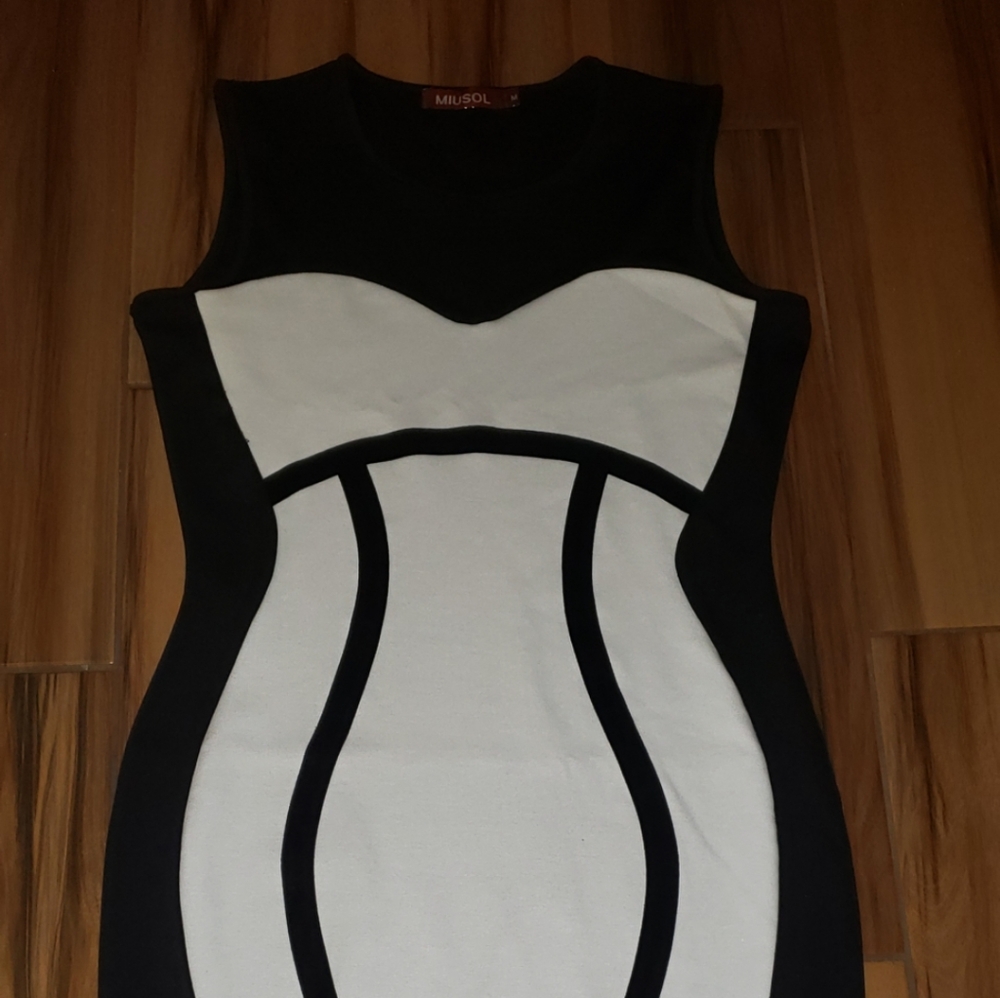 Black and white dress by Miusol